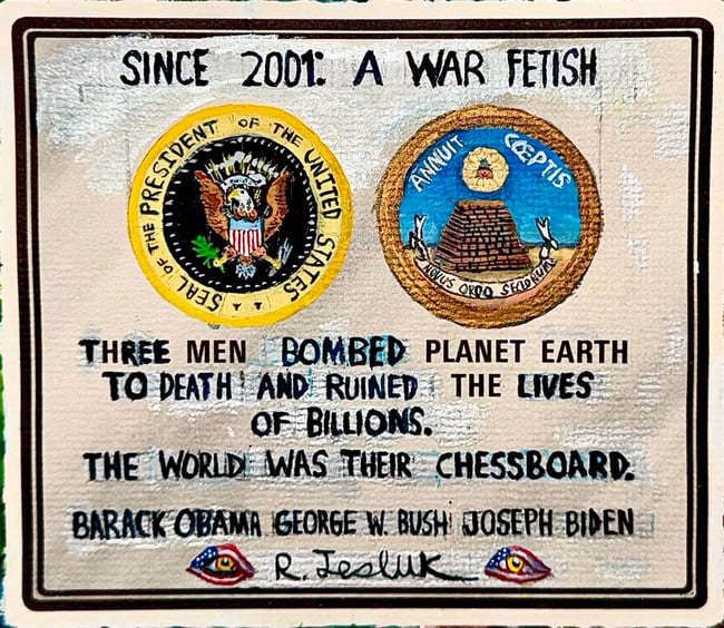 War Fetish-Original Painting 