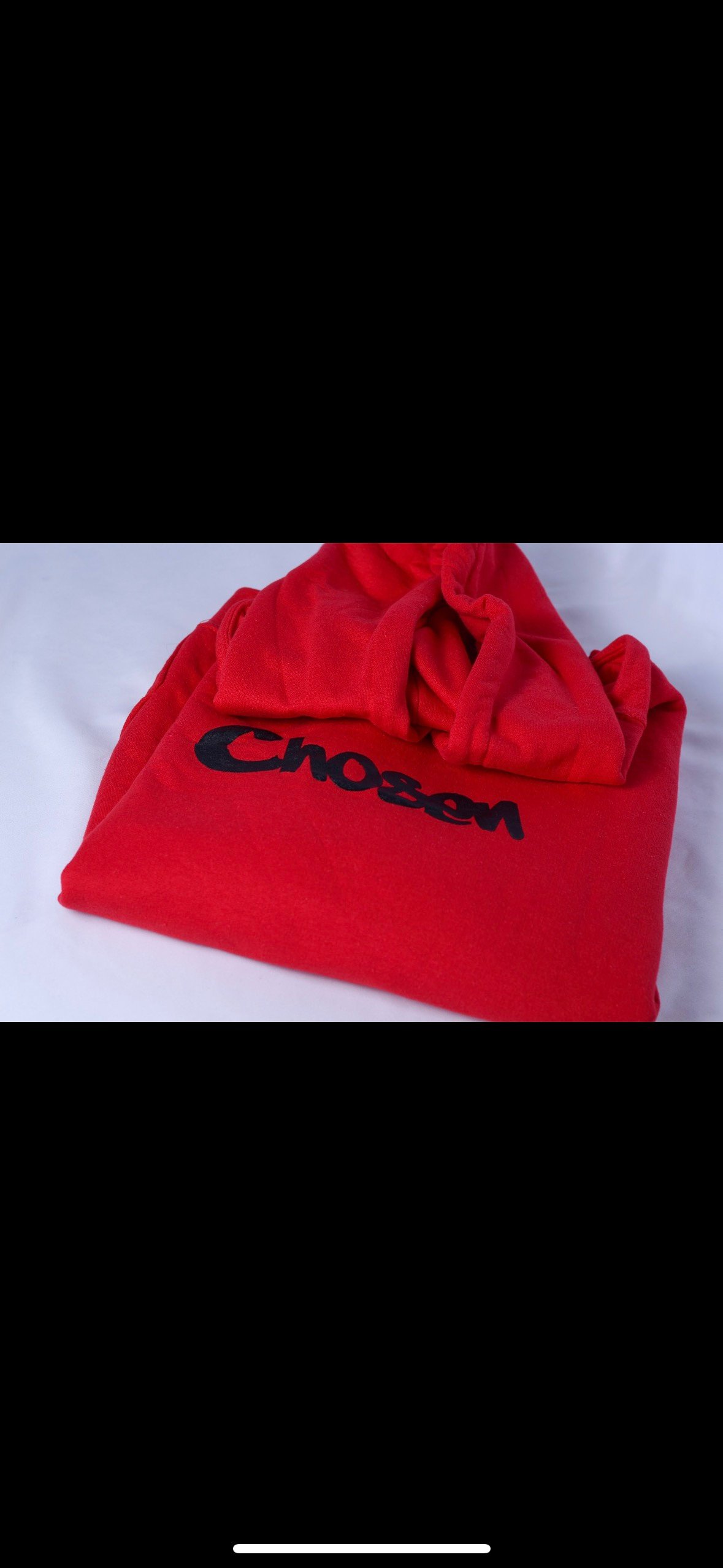 Red “Chosen” Hoodie