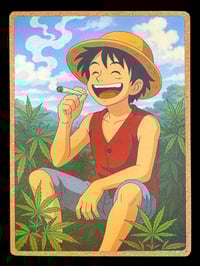 Luffy in a Field 