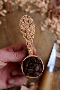 Image 3 of Falling Leaves~ Coffee Scoop