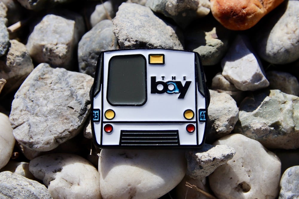 Image of Transit Train Pin