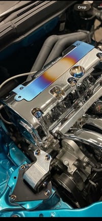 Image 2 of Titanium oil dip stick for Honda 