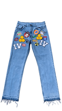 Image 3 of Ageless Gems "Geek Squad" Denim Jeans 