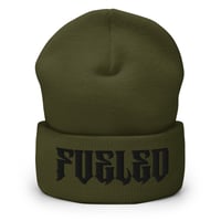 Image 2 of Fuckin' Fueled Black Embroidered Beanies