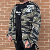 Image 9 of Anabolic X Tiger Stripe Camo Windbreaker