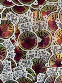 *SPARKLE* Lost In the Supermarket Sticker