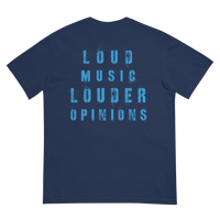 Image 5 of 2 Mics No Masters Logo Tee