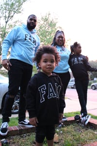 FAM Logo Kid Hoodie - Black