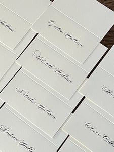 Image of Place cards - set of 12