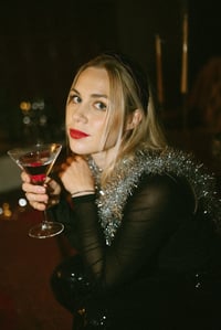 Image 2 of Juliette Hairband / Deep Plum