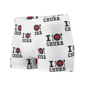 Image of I Love C.H.U.B.B. - Boxer Briefs (White)