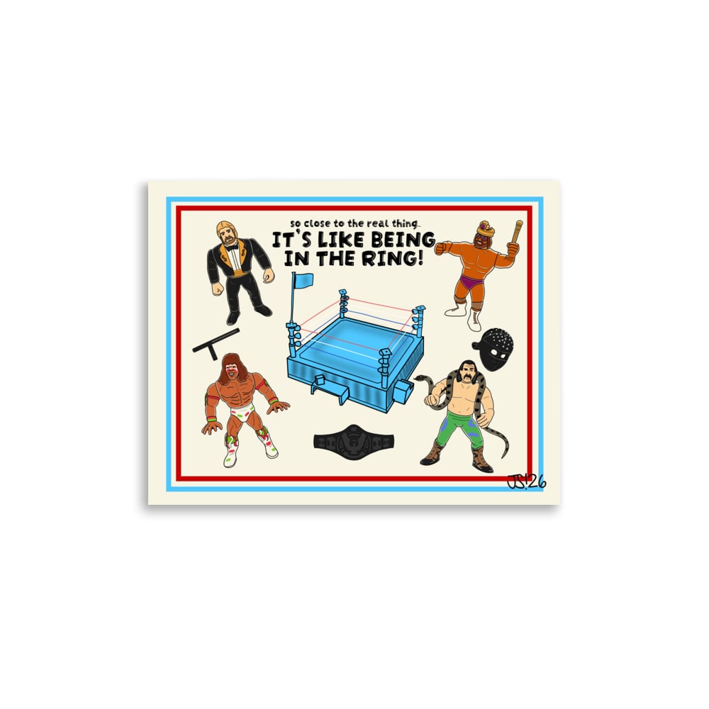 WWF Hasbro Flash Sheet - 11"x14"