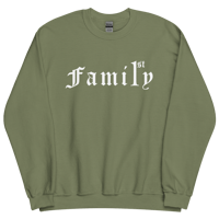 Image 4 of Family 1st Unisex Sweatshirt