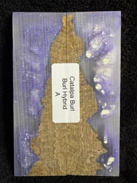 Image 2 of Catalpa Burl Hybrid Knife Scales A