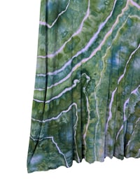 Image 8 of XXL Knit Pocket Tank Dress in Verdant Geode Ice Dye