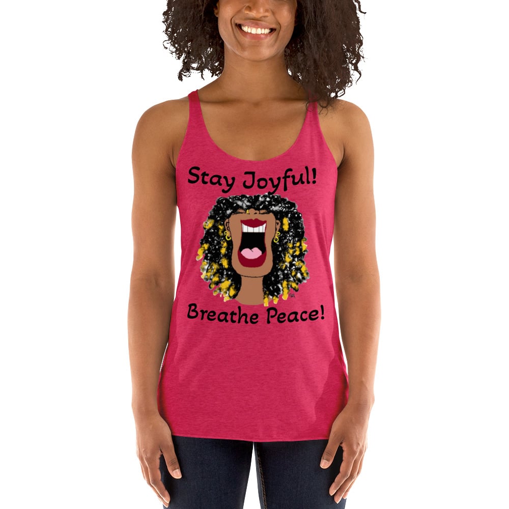 Joyful Women's Racerback Tank Top