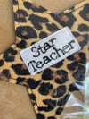 'Star Teacher' or 'Star TA' Glitter Fridge Magnet