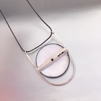 Image 3 of crow-mancing the stone necklace