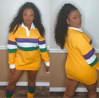 Image 2 of Unisex Yellow collar shirt 