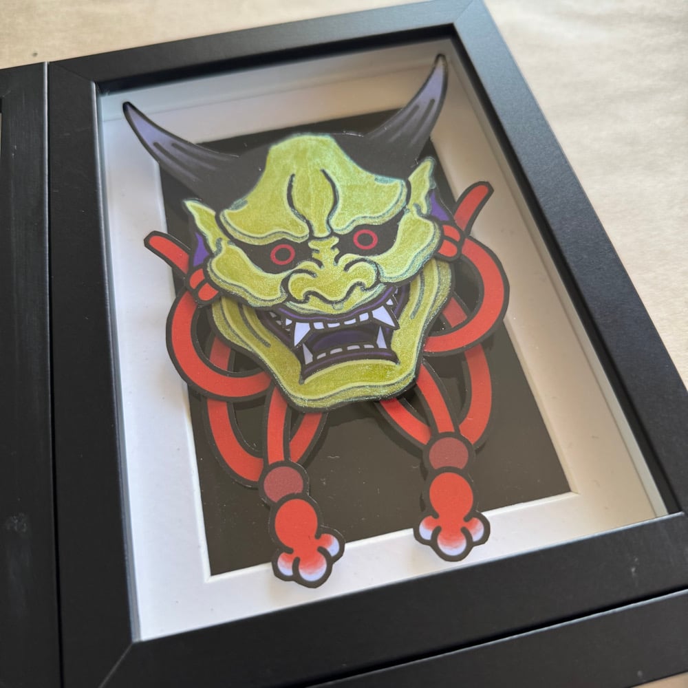 Image of 3D Artworks - Hannya Mask