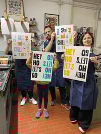 Image 3 of LETTERPRESS WORKSHOP FAMILY WITH KIDS