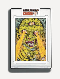 Image 1 of Monster laser Eyes (limited to 50) trading card 