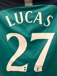 Image 8 of Tottenham Hotspur “LUCAS 27” 2018/19 Third Shirt + patches  (L)