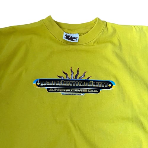 Image of Vintage Pandemonium rave promo t shirt: Size Large