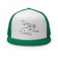 Image 12 of LOL. NOPE Trucker Cap