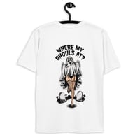 Image 4 of White - Where My Ghouls At T-shirt