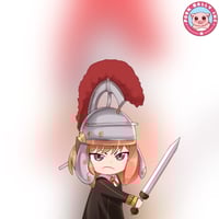 anya holding sword from spy X family