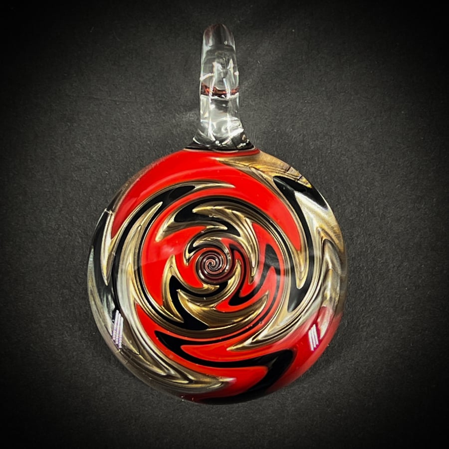 Image of Reversable Spiral Pendant