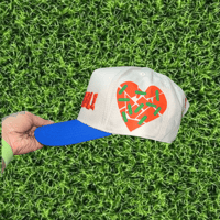 Image 3 of Royal & Orange SnapBack