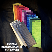 Image 1 of Custom Bottom/Graphic Side Ply Option