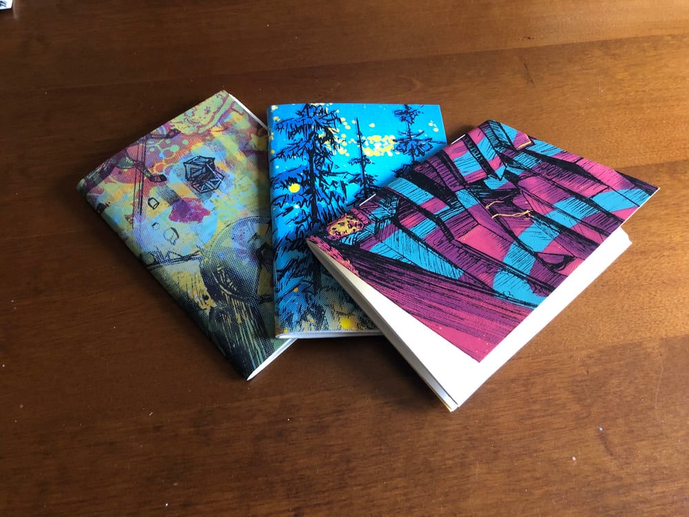 3 Pack of Test Print Sketchbooks