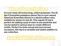 Image 3 of XL Apt 9 Essentials top #817*8 (Pre-Owned)