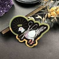 Image 1 of Hereditary Gold Vinyl Sticker