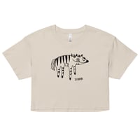 Image 3 of Women’s crop top zebra 