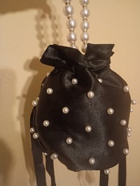 Image 1 of BLACK PEARL EVENING BAG