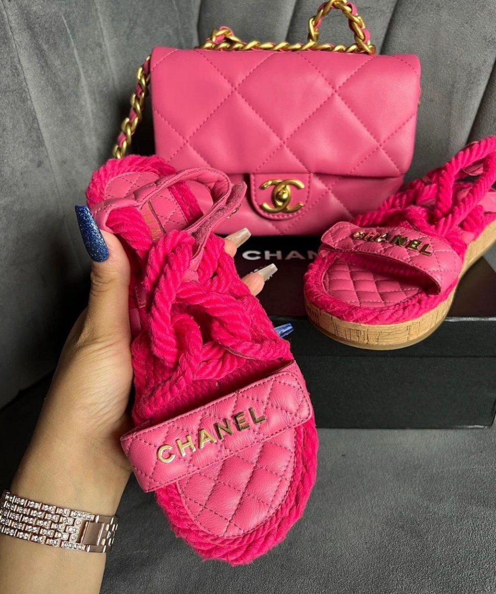 Pink Chanel Set | Layys Closet