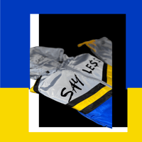 Image 4 of SayLess Windbreaker Set (Gray, Yellow, Blue)