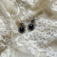Image 3 of THE ‘SANGRE’ GARNET EARRINGS