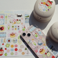 Image 2 of STAY LUCKY Sticker sheet set (B grade)