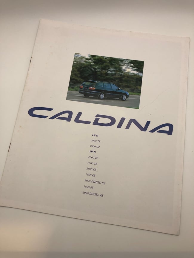 ST190 Caldina Brochure