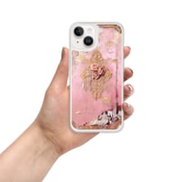 Image 21 of Pastel Pink Tattered Texture Rose Gold Goth Lolita Kawaii Inspired Clear Case for iPhone®