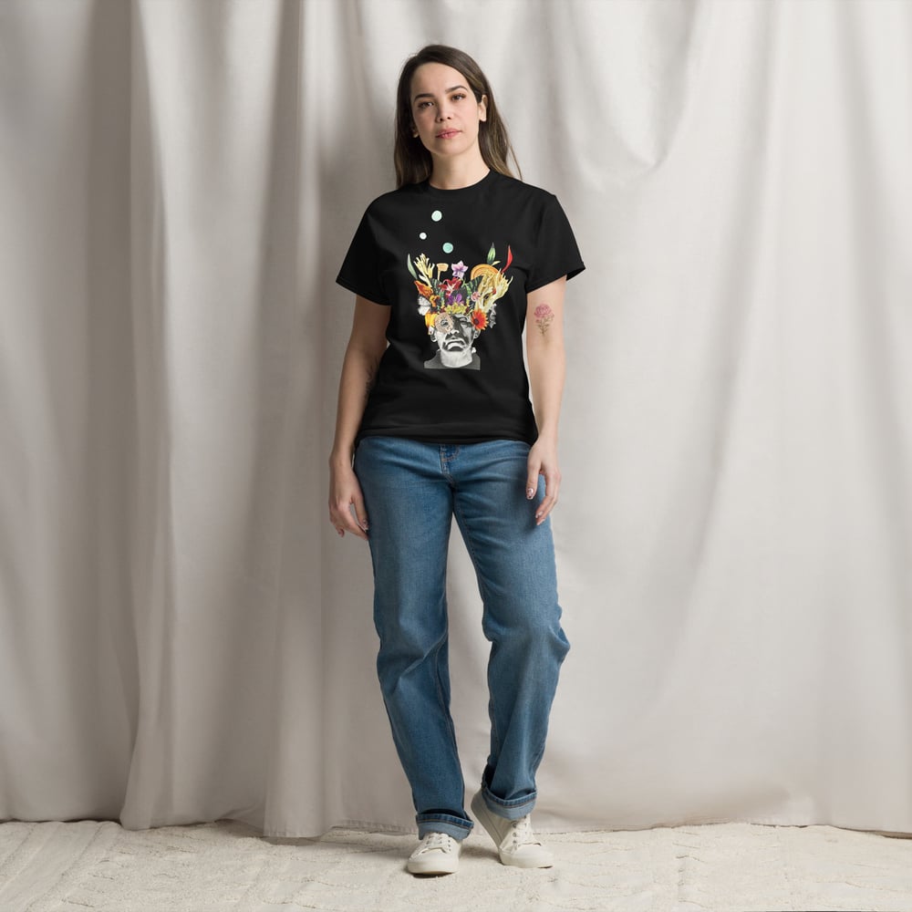 Image of Frankenflower - 100% Cotton Classic Fit Tee - Unisex
