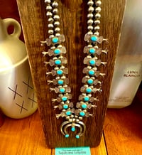 Image 2 of Vintage box-bowtie petit squash necklace 