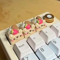 Image 4 of Strawbeary Biscoff Artisan Keycap