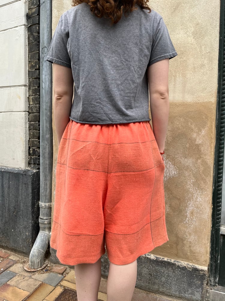 Image of Oversize shorts orange (xs-xxl)
