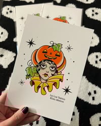 Image 2 of Pumpkin Girl Print